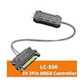 Miniatyrbillede 5 af 5: Lc-s50 Argb 5v 3pin Til Sata Strømforsyning Bundkort Synkroniseringsinterface Lyscontroller Til Compu