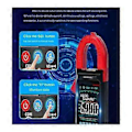 Miniatyrbild 1 av 5: Clamp Meter DC/AC Spänning Digital Clamp Meter 6000 Räknar 400A Multimeter Färgskärm Spänningstestare FS8330Pro