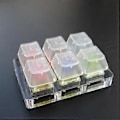 Miniatyrbilde 4 av 5: 6 for Key TTC Brytertester Bryterskaftprøve med Støvtett Akryl Blank Base Tastaturhetter for Mekanisk Tastatur