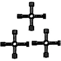 Miniatyrbilde 1 av 5: 3 Stk. Elektriske Skapnøkler, Radiatorluftnøkler, Gassmålernøkler, 4-veis Multifunksjonell Verktøynøkkel, Multifunksjonell Verktøynøkkel For Flere Bruksområder