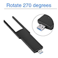 Miniatyrbillede 2 af 4: Trådløs Router, Comfast 2.4G+5GHz Dual Band Wifi Range Extender WIFI Extender Ekstraordinært Håndværk