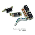 Miniatyrbild 4 av 5: Mus Mikro Switch Knapp Cirkel Kort för Nyckel Moderkort för G304 G305 Mus Knapp Kort Kabel Reparationsdelar