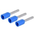 Miniatyrbilde 4 av 4: 1000 stk. isolerte hylser elektriske pin-krympekontakter 20 AWG ledningsendekoblingssett E7508 blå