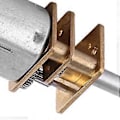 Pikkukuva 4 / 4: DC 12V Sähköinen Vaihteiston Moottori Pitkällä Lähtöakselilla (100RPM)