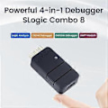 Miniatyrbilde 3 av 5: SLogic Combo 8 Slogic Analyzer DAPLink CKLink Debugger Verktøy Hvit