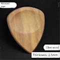 Miniatyrbilde 1 av 5: Gitarplekter med spor, Gitarplekter i tre, Gitarplekter i tre for elektrisk, akustisk eller bassgitar, B