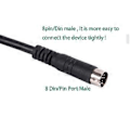 Miniatyrbilde 5 av 5: PL2303GT USB 8 Din Mini Plugg Adapter RS232 Konverter Programmeringskabel for-Allen MicroLogix PLC 1100 Serie