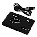 Miniatyrbilde 4 av 5: USB RFID-leser 125khz EM4100 ID Kontaktløs Sensitivitet Smartkortleser TK4100 Støtte Windows System RFID-leser
