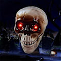 Miniatyrbilde 4 av 5: Skumle Skallehoder Halloween Dekor Skallehoder med Bevegelsessensor Halloween Dekorasjoner Skummel Lyd Skummel Dekor