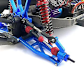 Miniatyrbild 5 av 5: 2st Stål Bakre Drivaxel Drivaxel Cvd 6852r För 1/10 Slash Vxl 2wd Hoss Stampede Rc Bil, svart