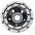 Miniatyrbillede 1 af 4: Diamantslibeskive Slibeskive Lav Vibrationssæt Kit Sort til Sten Beton Diameter 125mm