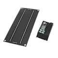 Miniatyrbillede 2 af 5: 600W Solpanel Batterioplader Kit Bærbar 18V Solcelle Batterioplader til RV Bil