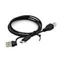 Pikkukuva 3 / 5: USB TypeC uros - USB uros -kaapeli sähköpianon mikrofoniliittimelle