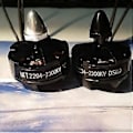 Miniatyrbild 2 av 5: MT2204 2300KV Borstlös Motor Fyr-Axlig Borstlös Motor för QAV250 210 FPV Racing Drone RC Quadcopter Multicopter 2ST