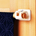 Miniatyrbild 5 av 5: Självhäftande krokar Gardinstångshållare Stång, Draperi Hook Cases Gardinstång Väggmonterade Fästen & Fixeringar Stånghållare, 8-pack-Fei Yu