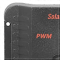 Miniatyrbild 4 av 4: Solpanelregulator LCD-display med USB-laddning för mobiltelefon 12/24V Gatubelysningsregulator 30A