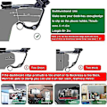 Miniatyrbillede 3 af 5: Dashboard Biltelefonholder 360 Graders Rotation Mobiltelefonstativer