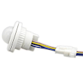 Miniatyrbillede 3 af 5: 4x Pir Infrarød Bevægelsessensor Detektion 220v Led Lys Heks