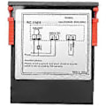 Miniatyrbilde 1 av 5: 220v/30a Digital Temperaturkontroller Rc-114m Termostat Reléutgang -30~300 Grader Med Ntc Sen