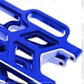 Miniatyrbilde 5 av 5: Frontfjæringsarm i aluminiumslegering ARA330789 for Arrma 1/8 Mojave Rc Bil Oppgradert Del Svart