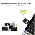 Miniatyrbillede 3 af 5: Dual Band 600Mbps 2.4GHz +5GHz USB Trådløs Adapter Wifi Antenne 802.11a/b/g/n/ac WiFi USB Adapter til MAC Windows Sort