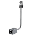 Pikkukuva 2 / 5: Korvaava kaapelisovitin suorakulmaiselle Satellite Gen3 V3 -mallille, kaapeli RJ45 Ethernet naarasliittimelle