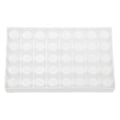 Pikkukuva 2 / 5: Vialiteline autosampler-vialeille, vialitarjotin 40-paikkainen pinottava koeputkiteline vialiteline 10 ml valkoinen