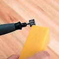 Miniatyrbillede 2 af 5: Slibende Rengøringsstav Ing Bælte Tromle Rengøring Viskelæder Kompatibel Bælte Skive