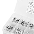 Miniatyrbild 3 av 4: 100 st Snabbsäkring Glas 0.2A 0.5A 1A 2A 3A 5A 8A 10A 15A 20A Set Kit för Skydd