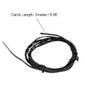 Miniatyrbillede 4 af 4: 10 stk. NTC Termistor Temperatur Sensor Probe Dråbeformet Spids Epoxy Resin Konnektor 2 meter 5K B3470