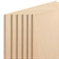 Pikkukuva 3 / 5: 1/8X12X12 tuuman puulevypakkaus, 6 kpl, askarteluun, kouluprojekteihin ja tee-se-itse-projekteihin, piirtämiseen, maalaamiseen, puun kaivertamiseen