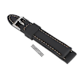 Miniatyrbillede 3 af 5: Silikone Urrem Urrem Justerbar Armbåndsur Udskiftningsdel 20mm