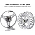 Miniatyrbilde 3 av 5: Full Aluminium Alloy Metal Fluefiske Snelle CNC Maskinert 7/8 Fluefiske Snelle（svart）