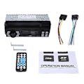 Pikkukuva 2 / 5: 1 Din Autoradio Bluetooth 12V Autosoitin