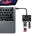 Pikkukuva 3 / 5: Type-c - Xqd/sd -kortelukija, nopea USB3.0 -kameratietokoneen sovitinsarja