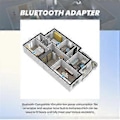 Pikkukuva 3 / 5: Bluetooth 5.4 Langaton Lähetin Vastaanotin Adapteri LC3 Audio Auracast Bluetooth 5.4 Adapteri Kuulokkeille TV:lle Autoon