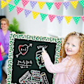 Miniatyrbild 1 av 5: Stansad Kantlist Anslagstavla Väggdekor Grön