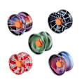 Miniatyrbilde 1 av 5: 5 stk. Legering Responsiv Yoyo Baller Fargerik Responsiv Ball Metall Nybegynner Snortriks Ball For Begi