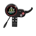 Miniatyrbillede 1 af 2: Tf-100 Display Vandtæt Interface Dashboard Support 36v Controller Til Hub Motor E-cykel Konvertering