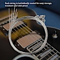 Miniatyrbillede 5 af 5: 20x Enkel Elektrisk Guitarstreng Bulk .011 Høj E (medium) 11 Gauge