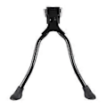 Miniatyrbillede 2 af 5: Alloy Dobbeltbenet Center Monteret Cykel Støtteben Sort 26 tommer Cykel