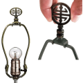 Miniatyrbild 5 av 5: 2 st Finial för lampskärm Orientalisk lampfinial Asiatisk lampfinial Lycka