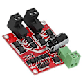 Miniatyrbild 4 av 5: DC Motor Drivmodul Plast 2-Kanal PWM Högeffekts Elektronisk Komponent 160W