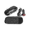 Miniatyrbillede 4 af 5: Lambo Bilmodel Bil Radar Speedometer Mobil Hastighedsdetektor Køretøj Speedometer 12v Allround LED Display Speedometer