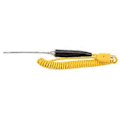 Miniatyrbild 1 av 4: 3x100mm K Typ Termoelement Probe Handhållen Temperatursensor för Högtemperaturugn