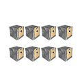 Miniatyrbilde 1 av 5: 8 stk. støvsugerposer for Robovac G35 Hybrid+ vakuum, reservedeler, Ic Sweaper D-poser, D-beholderposer S