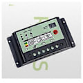 Miniatyrbild 5 av 5: Dubbla Batterier Solcellsladdningsregulator PWM 12V 24V System Batterier Ström Panel Regulator Laddare (20A)