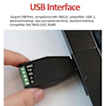 Pikkukuva 4 / 5: Usb - Rs232 Rs485 Usb Sarjaliikenne Moduuli Teollisuuslaatuinen Usb-232/485 Signaalimuunnin