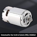 Miniatyrbillede 3 af 5: GSR14.4-2- 13 Tænder DC Motor 1607022649 HC683LG Til DC14.4V 3601JB7480 Elektrisk Boremaskine Vedligeholdelse S