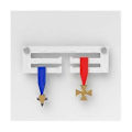 Miniatyrbillede 2 af 5: Udendørs Medalje Display Sports Medalje Display Hænger Stand Victory Væghænger Sort